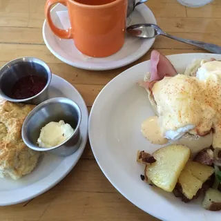 Homemade Biscuit and Jelly