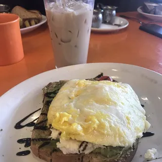 Avocado Caprese Toast