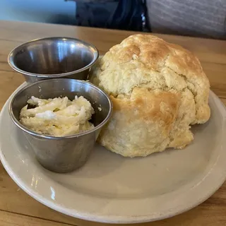 Homemade Biscuit and Jelly