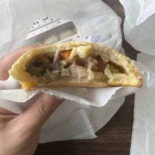 Chicken empanada filling