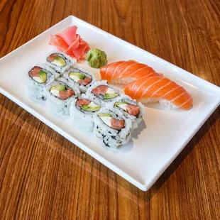 Lunch Special:
 ONE ROLL + 1 ORDER NIGIRI