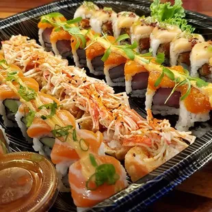No time to cook? Order sushi to-go www.jellyfishsushi,com