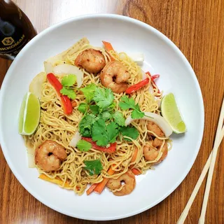 Shrimp Lime-Cilantro Soba