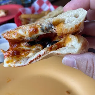 Super thin Italian style crusts, but definitely cooked enough not to be soft.