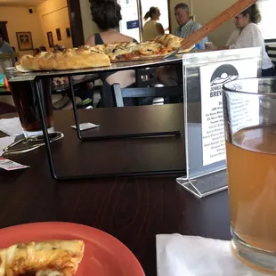 Pizza and beer!