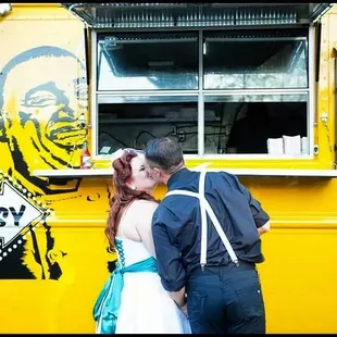 Ellie and Justin's 1950's rockabilly wedding.