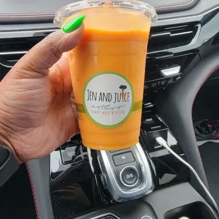 Takes 2 to Mango smoothie