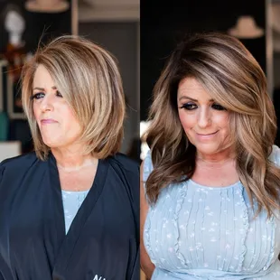 2 rows Bead and Knot Rows hair extensions