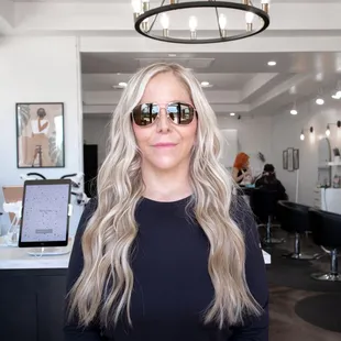 3 rows Bead and Knot Rows hair extensions