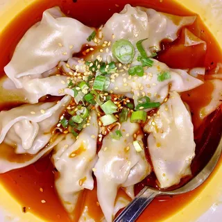 Pork Wonton in Hot Spicy Sauce (8)