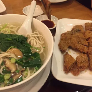 Pork Chop Noodle Soup