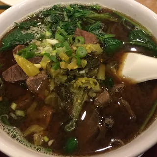 Dark Broth Beef Noodle Soup