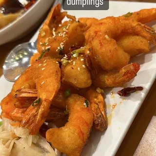 Crispy Spicy Tiger Shrimp