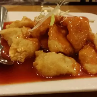 Sweet & Sour Sesame Chicken