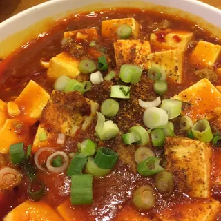 Ma Po Tofu with Ground Pork