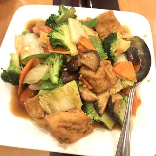 Stir Fried Tofu and Vegetables