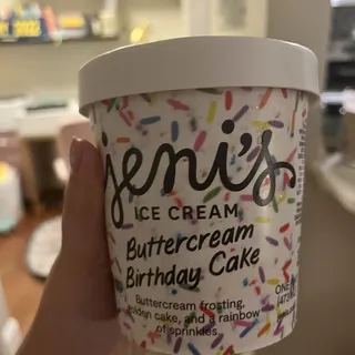 Buttercream Birthday Cake Pint