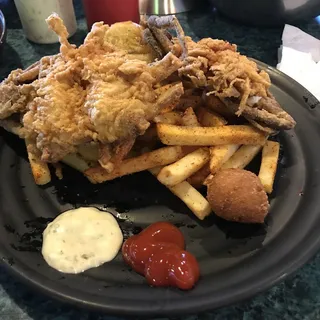 Soft Shell Crab Platter