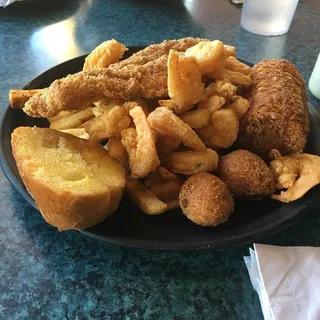 Catfish and Shrimp Combo