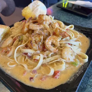 Linguine with Spicy Shrimp