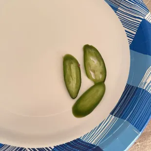 My &quot;Extra&quot; jalapeños. This was actually total pepper slices I got!