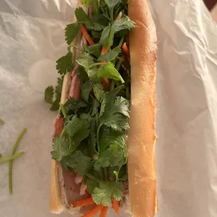 Asked for extra jalapeños, but it looks like I got extra cilantro. I&apos;m not mad cuz I love cilantro anyway!