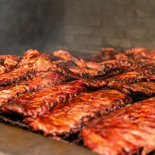 ribs on the grill
