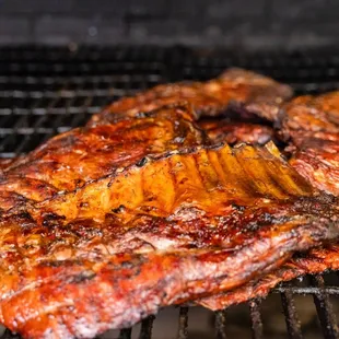 ribs on the grill