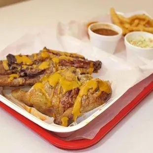 Jenkins Barbecue serves Chicken and Rib Snack Packs