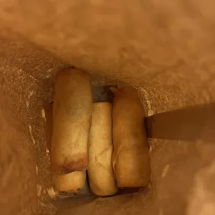 A8. Veggie Fried Egg Rolls