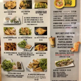 Menu part 3