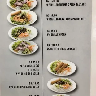 Menu part 2