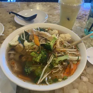 P8. Veggie and Tofu Pho