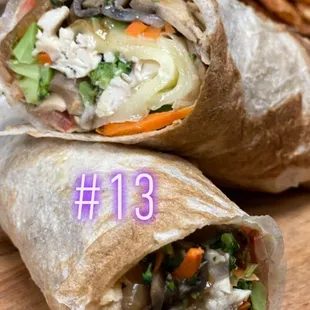 The #13 with chips