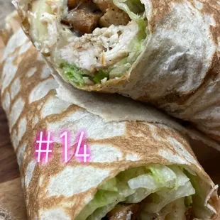 The #14 with chips