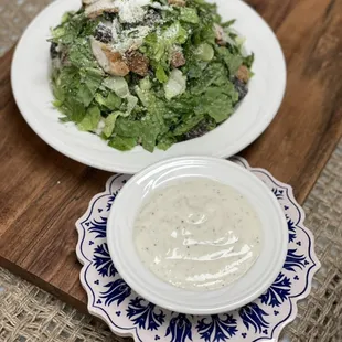 Chicken Caesar salad