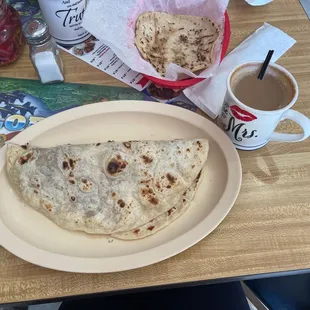 An amazing chorizó baleada