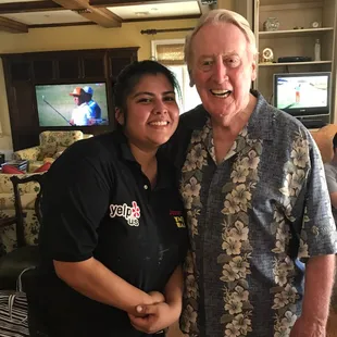 Thank You Vin for allowing us to cater all your special events. Just one of our many celebrity clients...