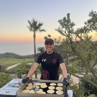 Catering in Malibu for Super Bowl LVlll