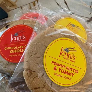 another angle of JENNI&apos;S VEGAN COOKIES