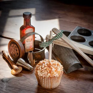 Caramel Apple Cupcake