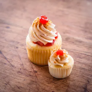 Strawberry Pie Cupcakes