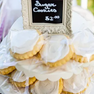 Vanilla Bean Buttercream Sugar Cookies