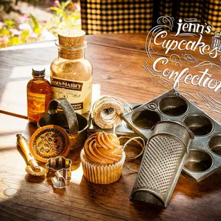 Banana Chocolate Marshmallow Cupcake