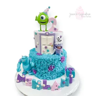 Monster inc cake