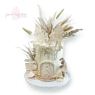 Wishing on a fairy cake