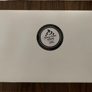 the logo on the envelope