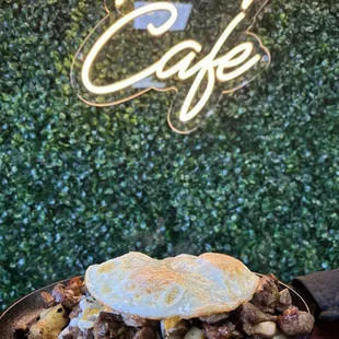 Fajita skillet chicken,steak or shrimp.