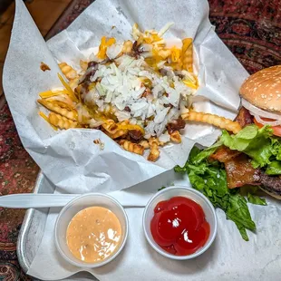 chili cheese fries $6.45