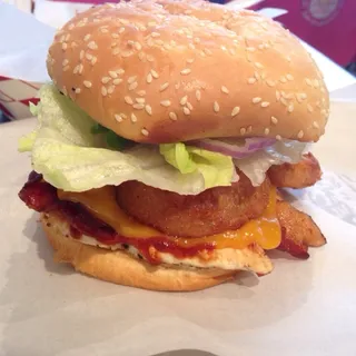 Western Chicken Breast Burger